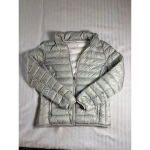 Tumi  Pax Women's Clairmont Packable Travel Puffer Jacket Gray Size Small